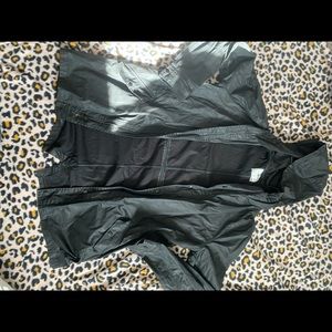 Black Thick Rain Jacket